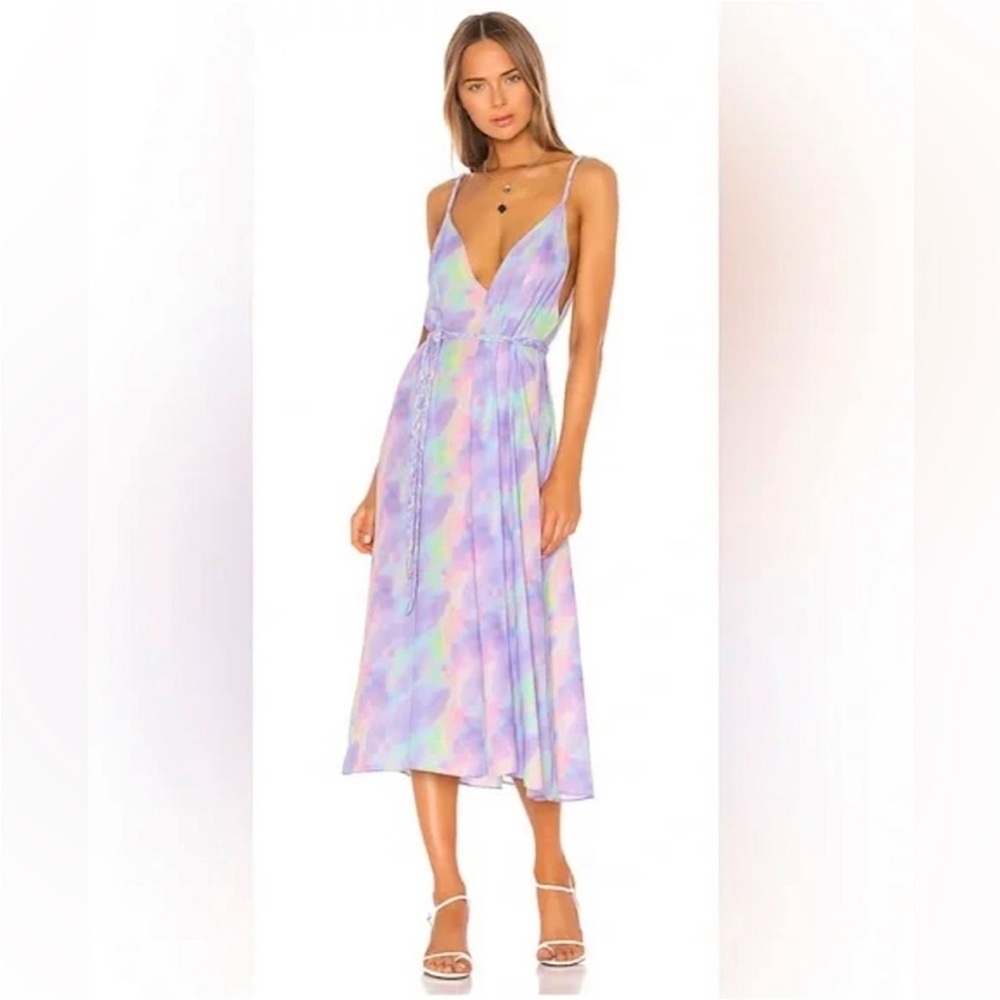 RESA Hannah Dress in Sorbet Tie Dye Revolve Sz Small